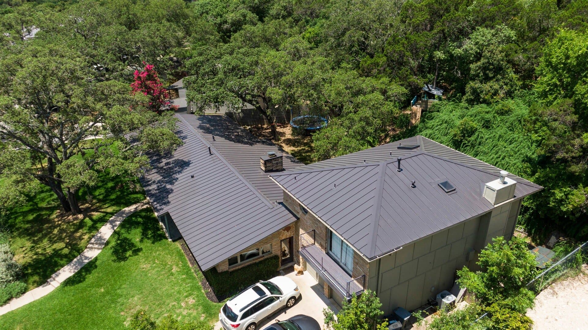 Residential metal roofing